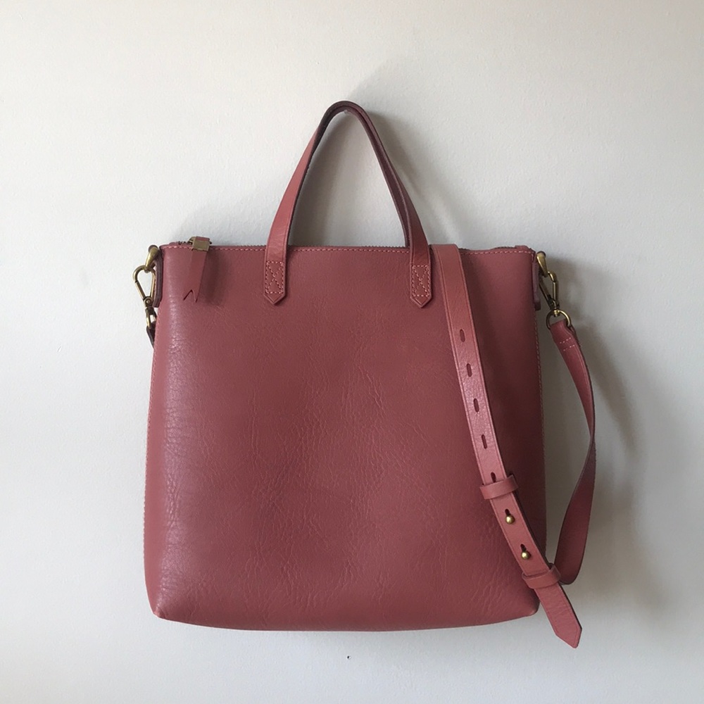 Madewell Transport Crossbody in Antique Rose